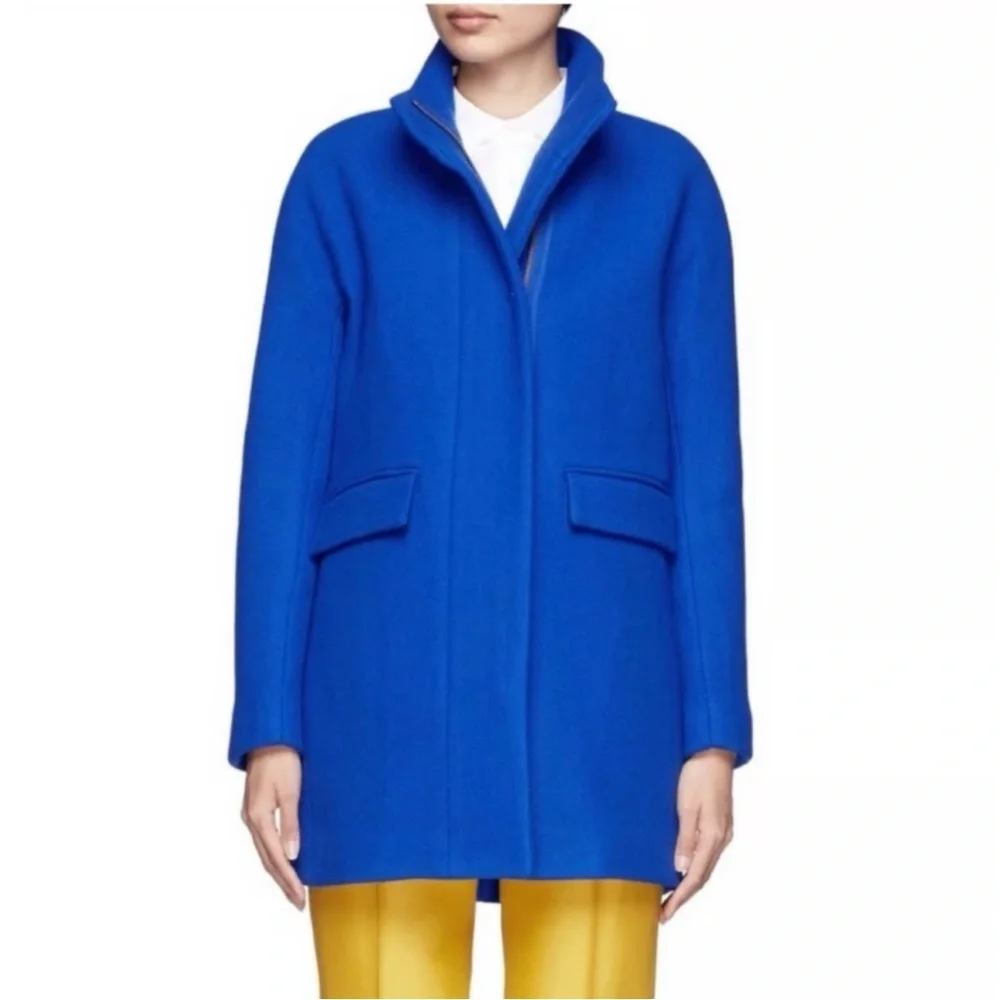 J. Crew Stadium Cloth Pea Coat - Picture 1 of 9